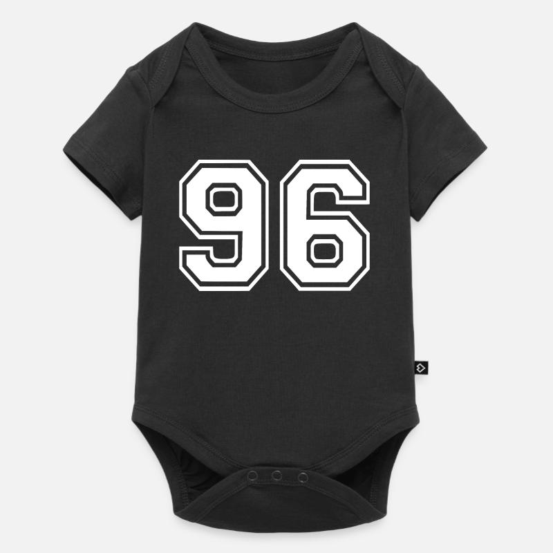 96 - Baby Premium short-sleeve bodysuit - black