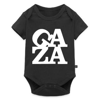 Gaza - Body à manches courtes Premium Bébé - noir - Devant