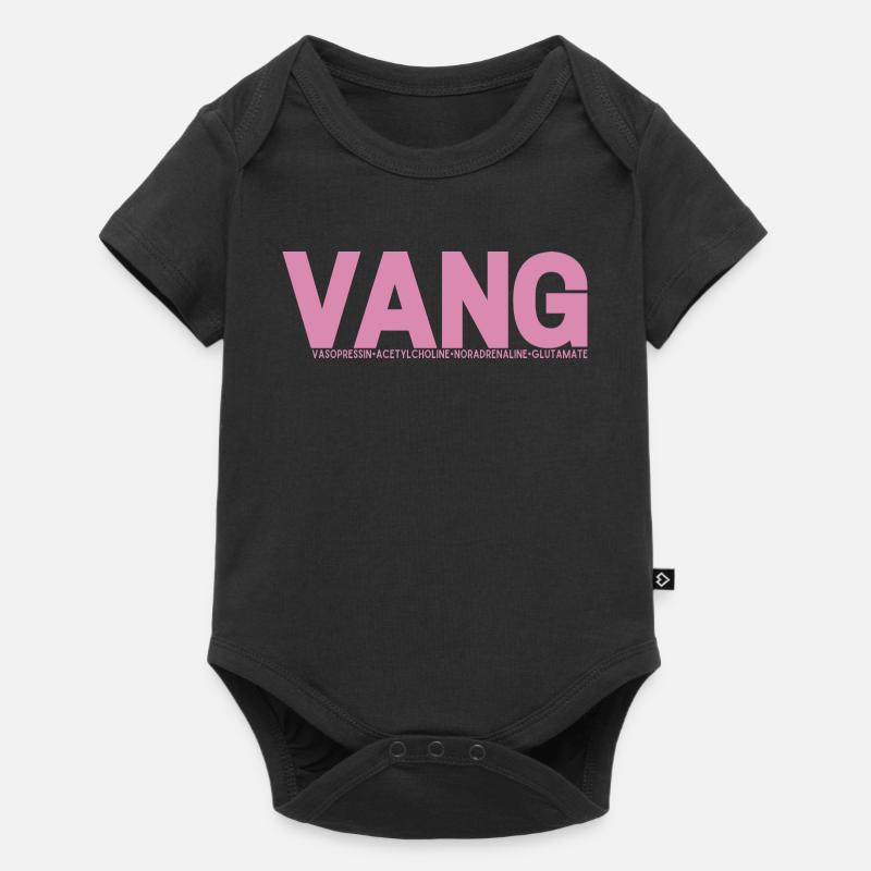 VANG - Body à manches courtes Premium Bébé - noir