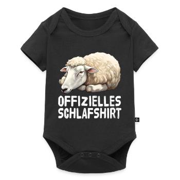 Chemise de nuit officielle Sheep - Body à manches courtes Premium Bébé - noir - Devant