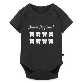 Hygiéniste dentaire - Body à manches courtes Premium Bébé - noir - Devant