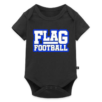 Flag Football - Body à manches courtes Premium Bébé - noir - Devant