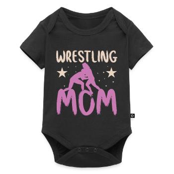Wrestling - Baby Premium short-sleeve bodysuit - black - Front