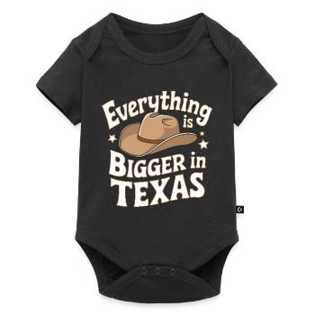 Texas State Texans Texas - Baby Premium short-sleeve bodysuit - black - Front