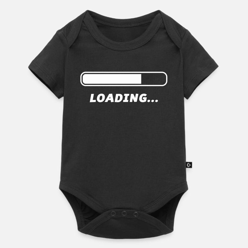 Loading - Baby Premium Kurzarmbody - Schwarz
