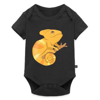 Caméléon - Body à manches courtes Premium Bébé - noir - Devant