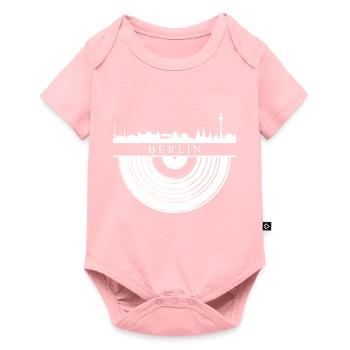 Berlin Musique phonographe - Body à manches courtes Premium Bébé - rose - Devant