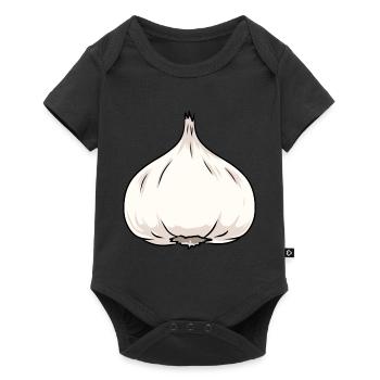 Garlic Garlic Halloween Kitchen Cooking - Baby Premium short-sleeve bodysuit - black - Front