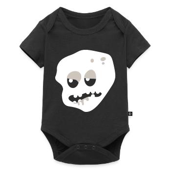 Zombie Head T-Shirt - Baby Premium short-sleeve bodysuit - black - Front
