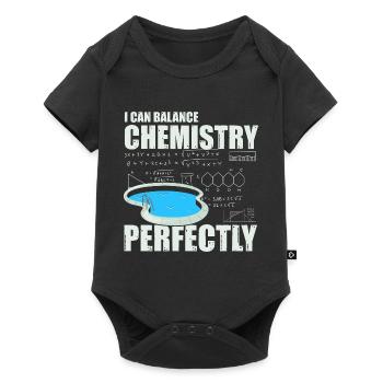 Lifeguard Designs for Pool Technicians - Baby Premium short-sleeve bodysuit - black - Front