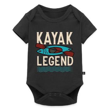 Kayak Legend : Kayak Hobby Wildlife - Body à manches courtes Premium Bébé - noir - Devant