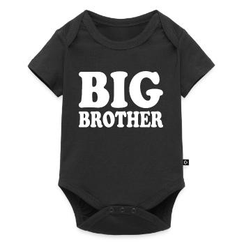 Big brother - Body à manches courtes Premium Bébé - noir - Devant