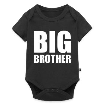 Big brother - Body à manches courtes Premium Bébé - noir - Devant
