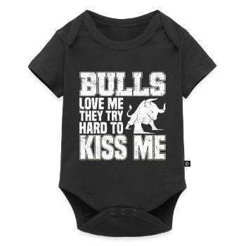 Rodeo Clown | Rodeo Cowboy Western Beruf Geschenke - Baby Premium Kurzarmbody - Schwarz - Vorne