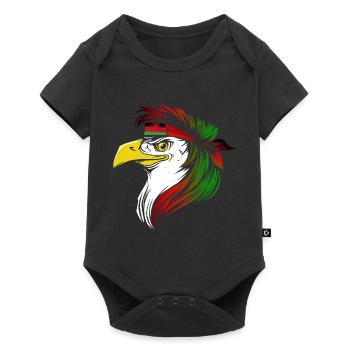 Malawi - Baby Premium short-sleeve bodysuit - black - Front