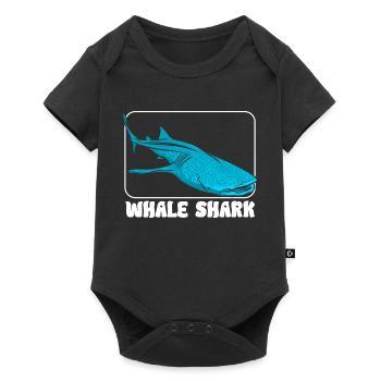 Requin-baleine - Body à manches courtes Premium Bébé - noir - Devant