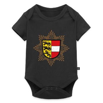 Carinthia Austria Flag Coat of Arms Star - Baby Premium short-sleeve bodysuit - black - Front