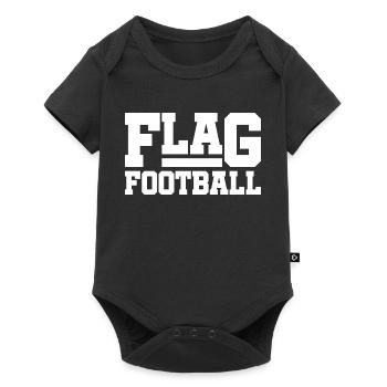 Joueurs de flag football Joueurs - Body à manches courtes Premium Bébé - noir - Devant