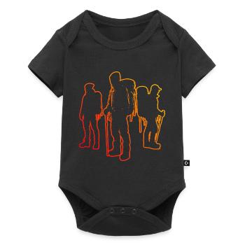 Climbing Bouldering Climbing Boulder Climber - Baby Premium short-sleeve bodysuit - black - Front