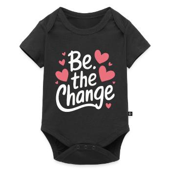 Altruismo Selfless Giving Giving School Spirit - Baby Premium short-sleeve bodysuit - black - Front