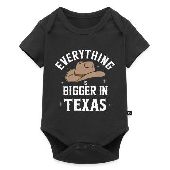 Texas State Texans Texas - Baby Premium short-sleeve bodysuit - black - Front