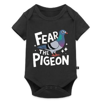 Pigeon Pigeons Animal Bird - Baby Premium short-sleeve bodysuit - black - Front