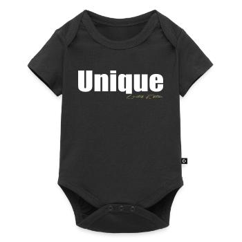 Unique - Body à manches courtes Premium Bébé - noir - Devant