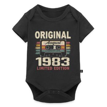 August 1983 August 1983 Gift August 1983 August 1983 - Baby Premium short-sleeve bodysuit - black - Front