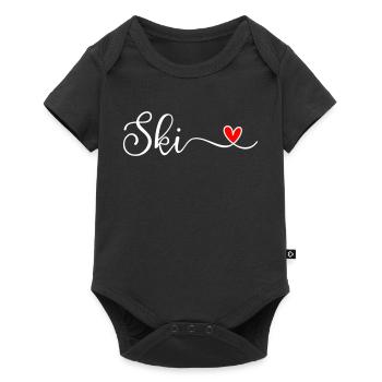 Ski - Body à manches courtes Premium Bébé - noir - Devant