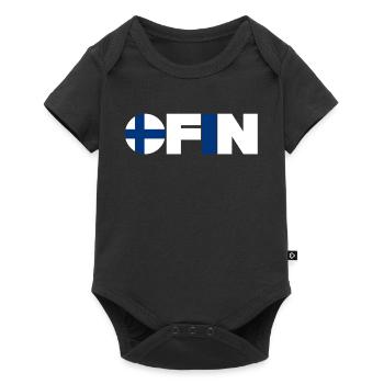 Finlande - Body à manches courtes Premium Bébé - noir - Devant