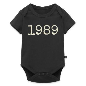 1989 Birthday Gift - Awesome since 1989 - Baby Premium short-sleeve bodysuit - black - Front