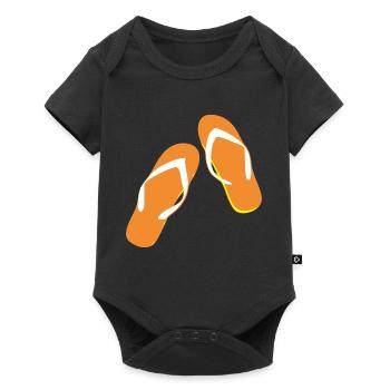 beach beach summer summer vacation vacation301 - Baby Premium short-sleeve bodysuit - black - Front