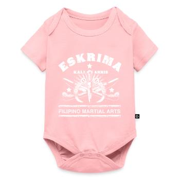 Eskrima Kali Arnis Filipino MArtial Arts Design - Baby Premium short-sleeve bodysuit - rose - Front