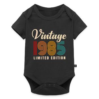 millésime 1985 - Body à manches courtes Premium Bébé - noir - Devant