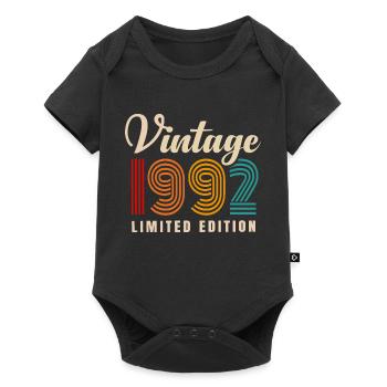 vintage 1992 - Baby Premium short-sleeve bodysuit - black - Front