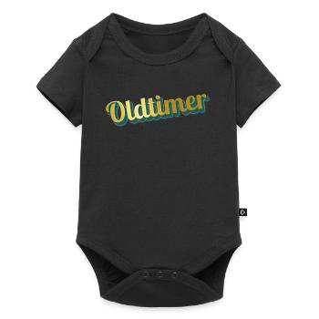 oldtimer - Baby Premium Kurzarmbody - Schwarz - Vorne