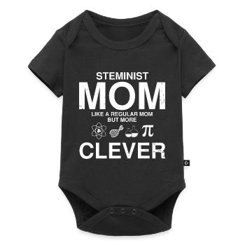 Professeur Steminist Designs for Equality Stem - Body à manches courtes Premium Bébé - noir - Devant