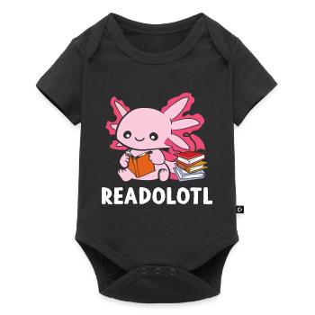 Readolotl - Body à manches courtes Premium Bébé - noir - Devant