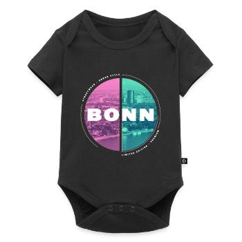 Bonn Allemagne City Skyline Home Love - Body à manches courtes Premium Bébé - noir - Devant