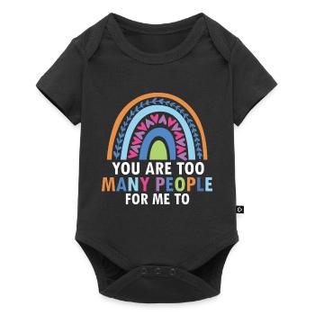 Dyslexia Therapy for Dyslexia Month - Baby Premium short-sleeve bodysuit - black - Front