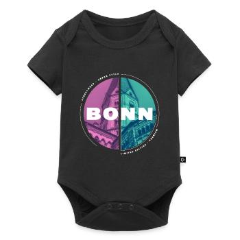 Bonn Allemagne City Skyline Home Love - Body à manches courtes Premium Bébé - noir - Devant