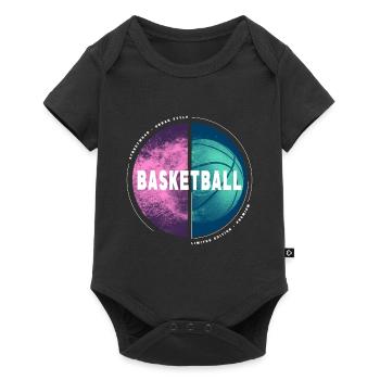 Basketball Basketball Player Dunking Sport Player - Baby Premium short-sleeve bodysuit - black - Front