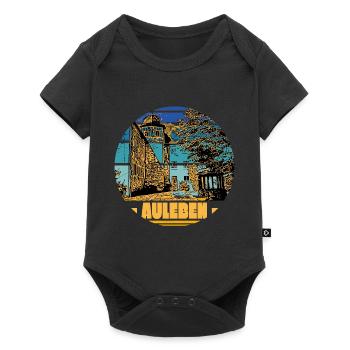 Südharz Merch - Auleben - Baby Premium Kurzarmbody - Schwarz - Vorne