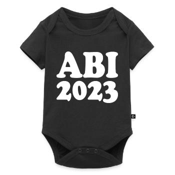 Abi 2023 - Baby Premium Kurzarmbody - Schwarz - Vorne