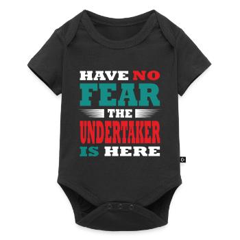 Habe no fear the Undertaker is Here - Baby Premium short-sleeve bodysuit - black - Front