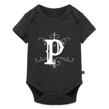 Letter P Letter P - Baby Premium short-sleeve bodysuit - black - Front