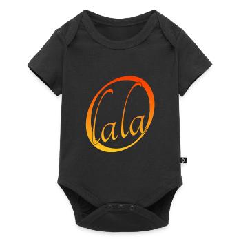 O - Baby Premium Kurzarmbody - Schwarz - Vorne