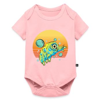 Tardigrade Retro - Baby Premium short-sleeve bodysuit - rose - Front