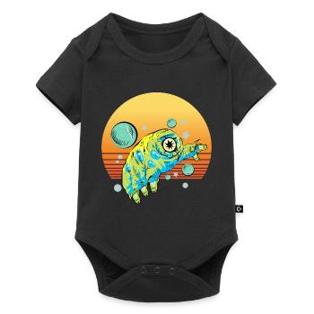 Tardigrade Retro - Baby Premium short-sleeve bodysuit - black - Front