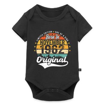 Legendary since November 1962 - 1962 - Baby Premium short-sleeve bodysuit - black - Front